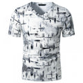 Men's Fashion Casual V-Neck Short-Sleeved T-Shirt