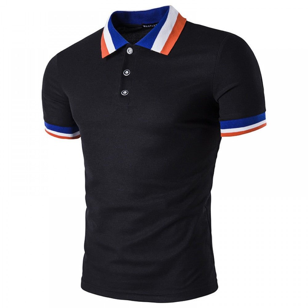 New Men's Stylish Slim-Fit Polo Shirt