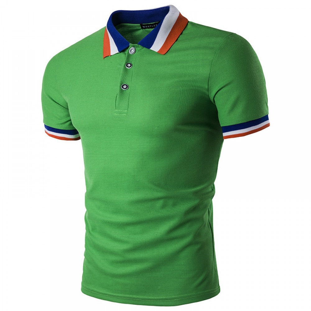 New Men's Stylish Slim-Fit Polo Shirt
