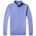 Men's Long-Sleeved  Stand Collar Solid Color Sweatshirt