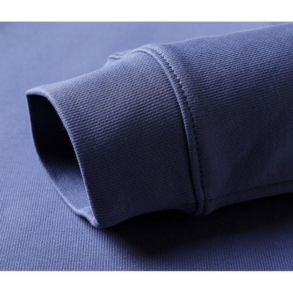Men's Long-Sleeved  Stand Collar Solid Color Sweatshirt