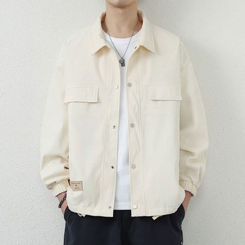 Men's  Lapel Fashion Trendy Jacket Coat